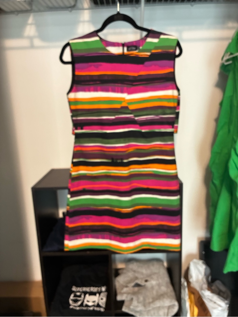 kate spade Multicolor Striped Sleeveless Midi Dress